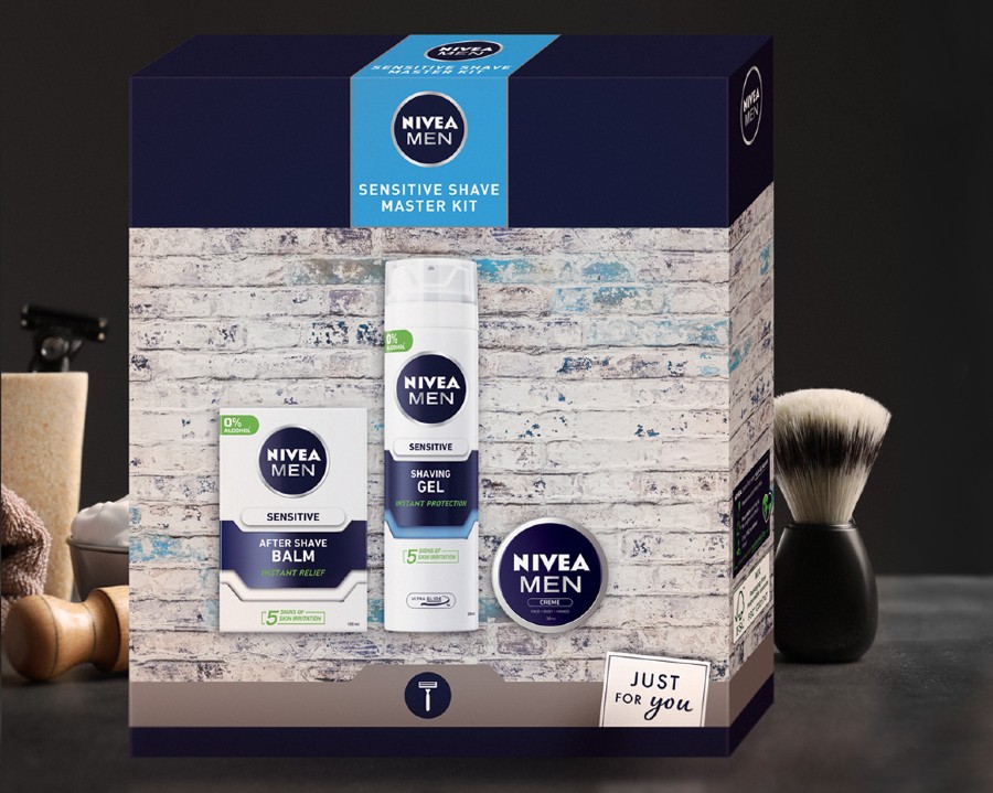 Pachet cadou Craciun NIVEA pentru barbati